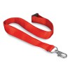 Soft Touch Lanyards red